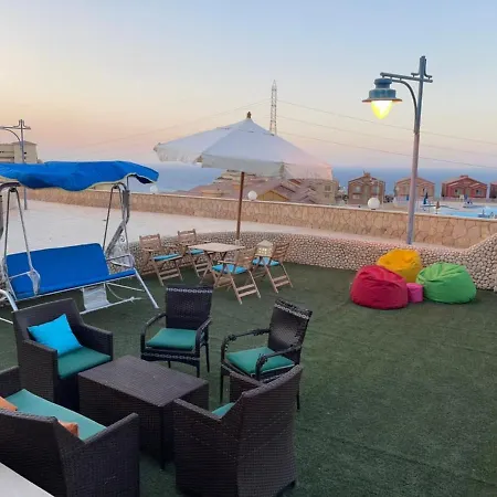 Villa With Sea And Pool View At Porto Sokhna Family Only Ain Sukhna Exterior photo